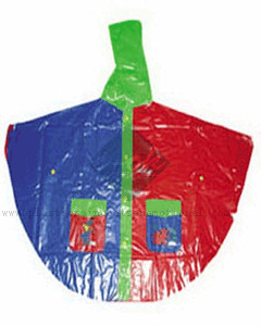 Vinyl Plastic Rain Ponchos